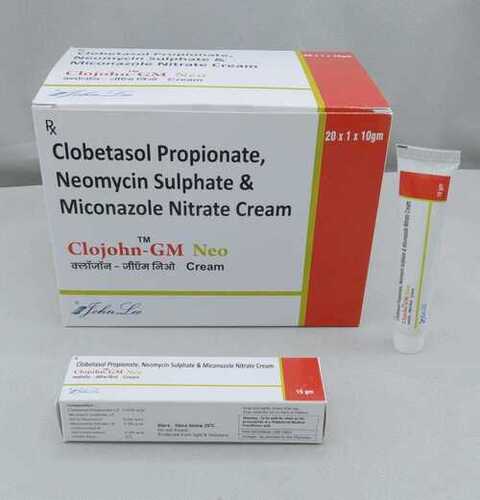 Clobetasol propionate 05% ,  Neomycin sulphatew 0.5%  Clotrimazole  1.0%  Chlorocresol 0.1%  w/w Cream