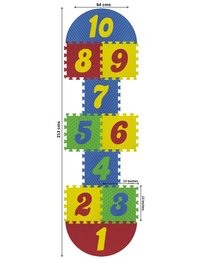 Toyz Villa Hopscotch Eva Foam Puzzle Mat
