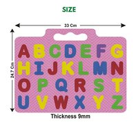 Learn and Play with Eva Foam Big Alphabet Learning Board