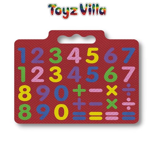 Learn And Play With Eva Foam Numeric Learning Board