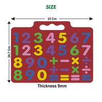Learn and Play with Eva Foam Numeric Learning Board