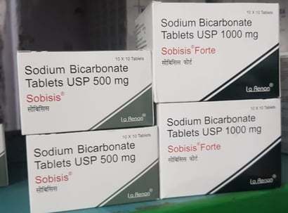 Sodium Bicarbonate Tablets Usp 500Mg