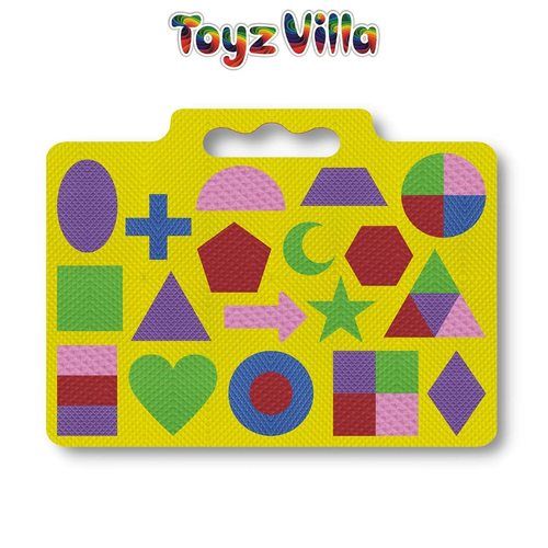 Learn and Play with Eva Foam Shapes Alphabet Learning Board