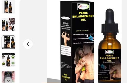 Natural Men'S Massage Essential Oil