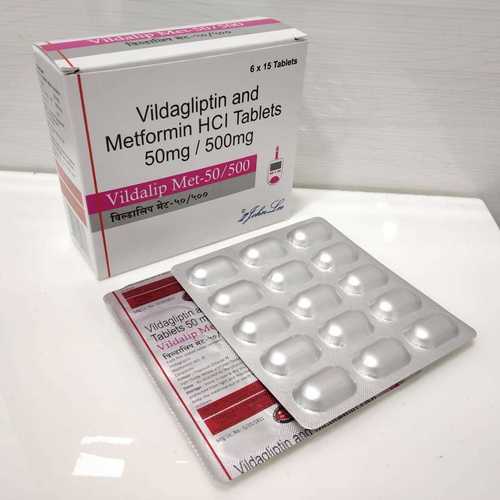 Vildagliptin And Metformin Tablets