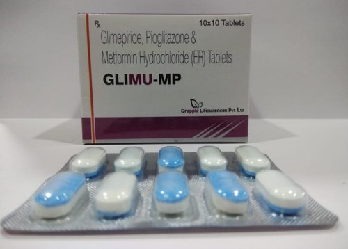 Pioglitazone Hydrochloride And Extended Release Metformin Hydrochloride Tablets