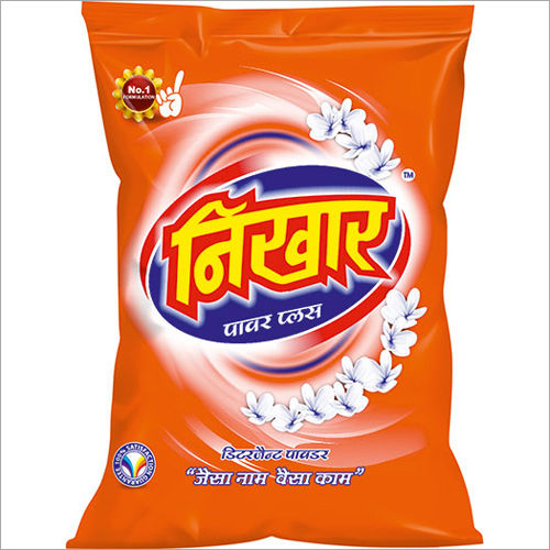 4 Kg Nikhar Power Plus Detergent Powder Washing Temperature: Normal Temperature