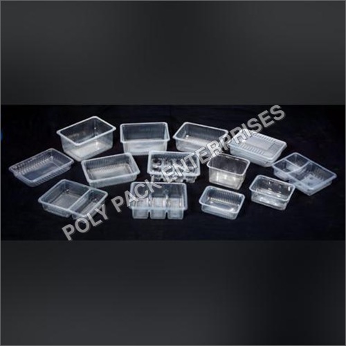 Transparent Disposable Food Tray