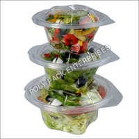 Transparent Disposable Salad Bowl