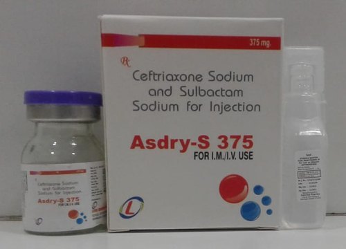 Liquid Ceftriaxone Sodium + Sulbactam Sodium For Injection