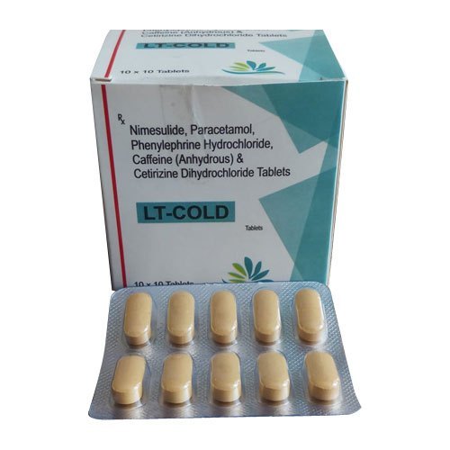 Caffeine Phenylephrine With Cetrizine Tablets