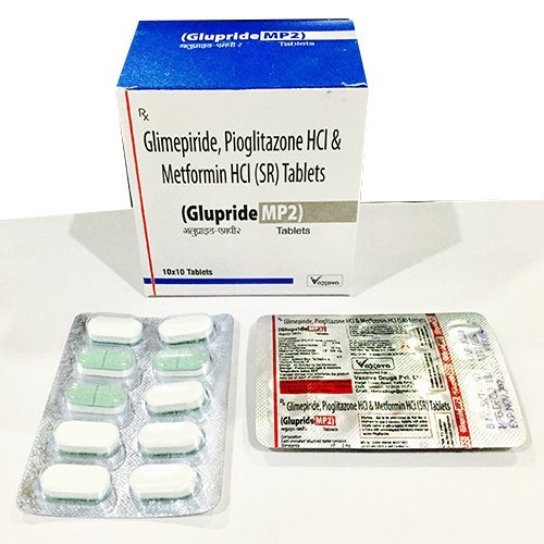 Glimepiride Metformin And Pioglitazone Tablet