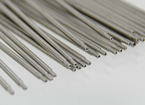 Textile Heald Spring - Stainless Steel 0.5mm Wire Diameter Bright Color 450mm Length 450mm Height Conical Style Extension Load Type | Export Quality Guaranteed Performance