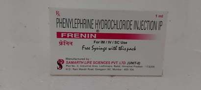 Phenylephrine Hydrochloride Injection Ip