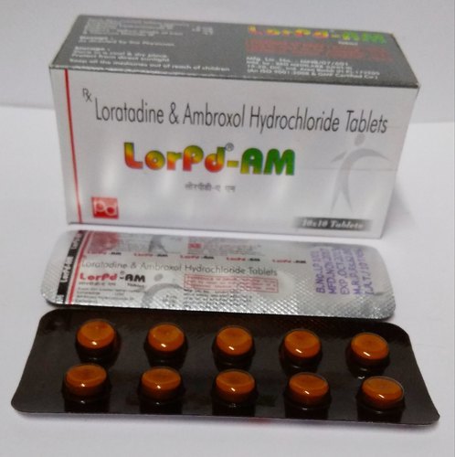 Loratadine and Ambroxol Tablets Loratadine With Ambroxol Tablets