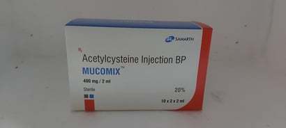 Acetylcysteine Injection Bp 400Mg/2Ml