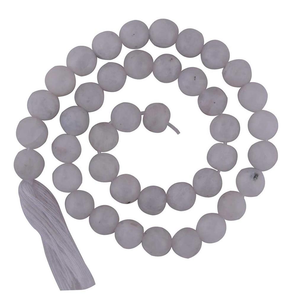 8 * 8 MM GEMSTONE ROUND BEADS 10 INCH STRAND