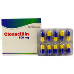 Cloxacillin Capsules Antibiotic