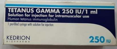 Human Tetanus Immunoglobulin Specific Drug