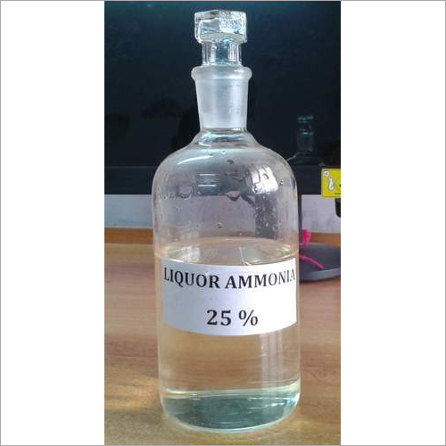 Liquor Ammonia Storage: Dry Place