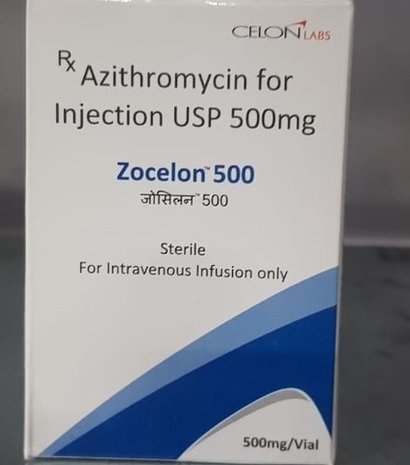 Azithromycin For Injection Uso 500Mg