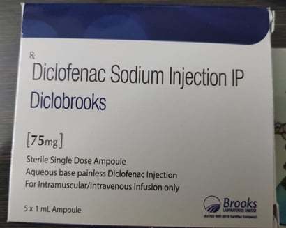 Diclofenac Sodium Injection Ip 75 Mg