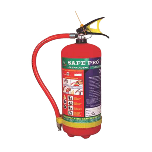 9 Kg Clean Agent Fire Extinguisher