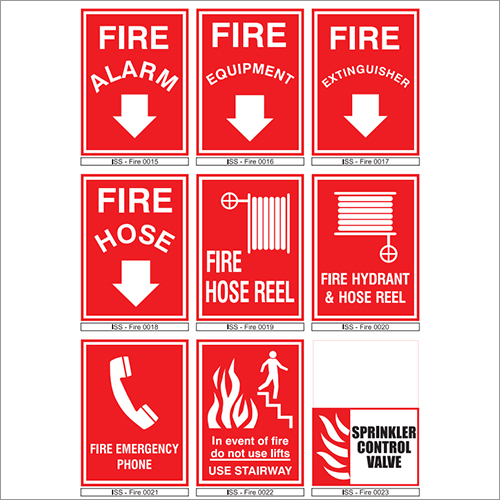 Seguridad de fuego Signage