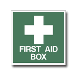First Aid Box Signage