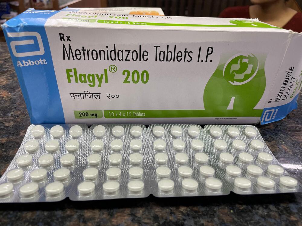 Metronidazole Tablets Flagly 200 Antibiotic