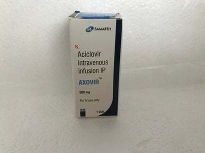 Aciclovir Intravenous Infusion Ip 500 Mg
