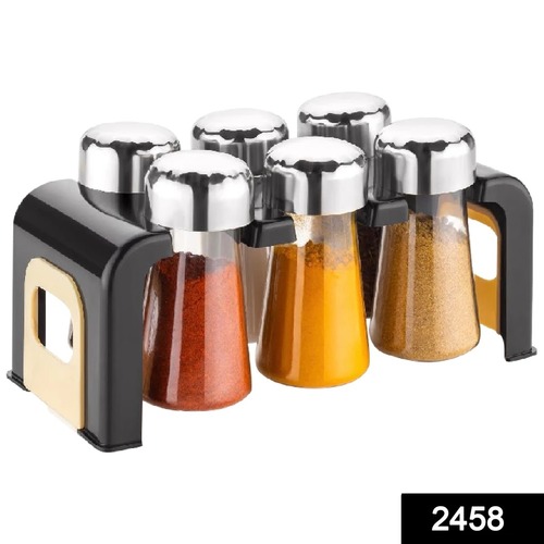 Spice Jar Kitchen Storage Round Jars Airtight Steel Cap