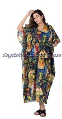 Cotton Printed Beach Kaftans Manufacturers Age Group: 18-35