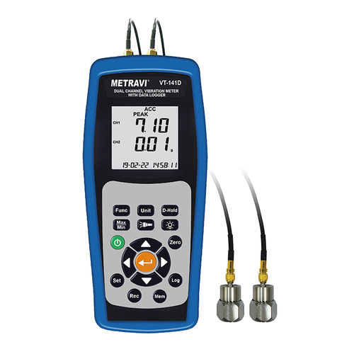 Metravi Dual Channel Vibration Meter