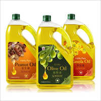 Edible Oil Bottle Plastic Labels