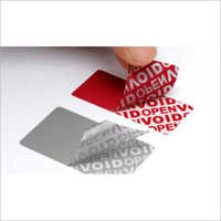 Printed Security Label