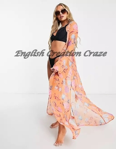 Wholesale Chiffon Beach kimonos manufacturers