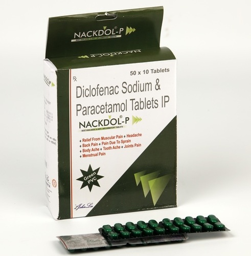 Diclofenac Sodium IP 50mg Paracetamol IP 325mg