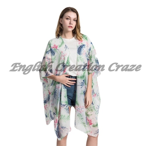 Mutlicolour Wholesale Custom Printed Beach Kimonos Manufacturers