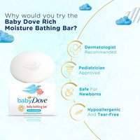 Baby Dove Rich Moisture Bar - 75g (Pack of 3)