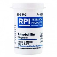 Ampicillin Trihydrate Tablets - 100mg, Antibiotic Medicine For Bacterial Infections | Clinical Usage, Dosage As Directed By Physician, Store In Cool And Dry Place