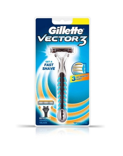 Gillette Vector 3 Shaving Razor By WOWEN LIMITED