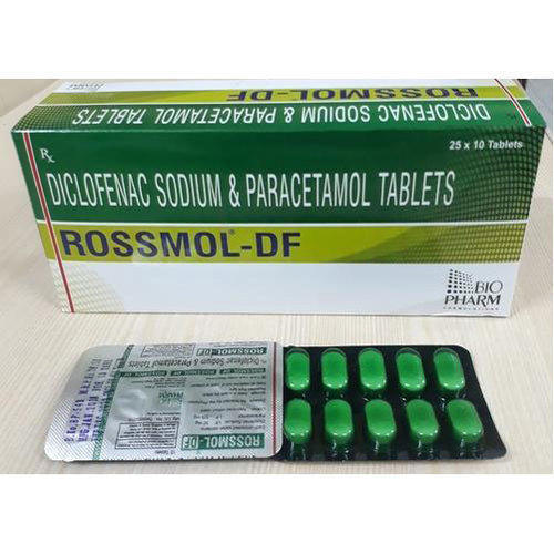 Paracetamol And Diclofenac Sodium Tablets General Medicines