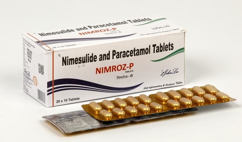 Nimesulide और Paraceatamol Tablet 325Mg आयु समूह: वयस्क