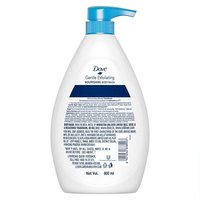 Dove Gentle Exfoliating Nourishing Body Wash - 800ml