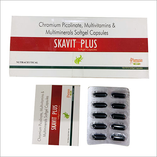 Chromium Picolinate Multivitamins And Multiminerals Softgel Capsules General Medicines