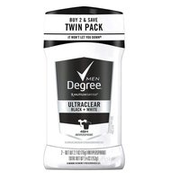 Degree Men UltraClear Antiperspirant Protects from Deodorant Stains Black