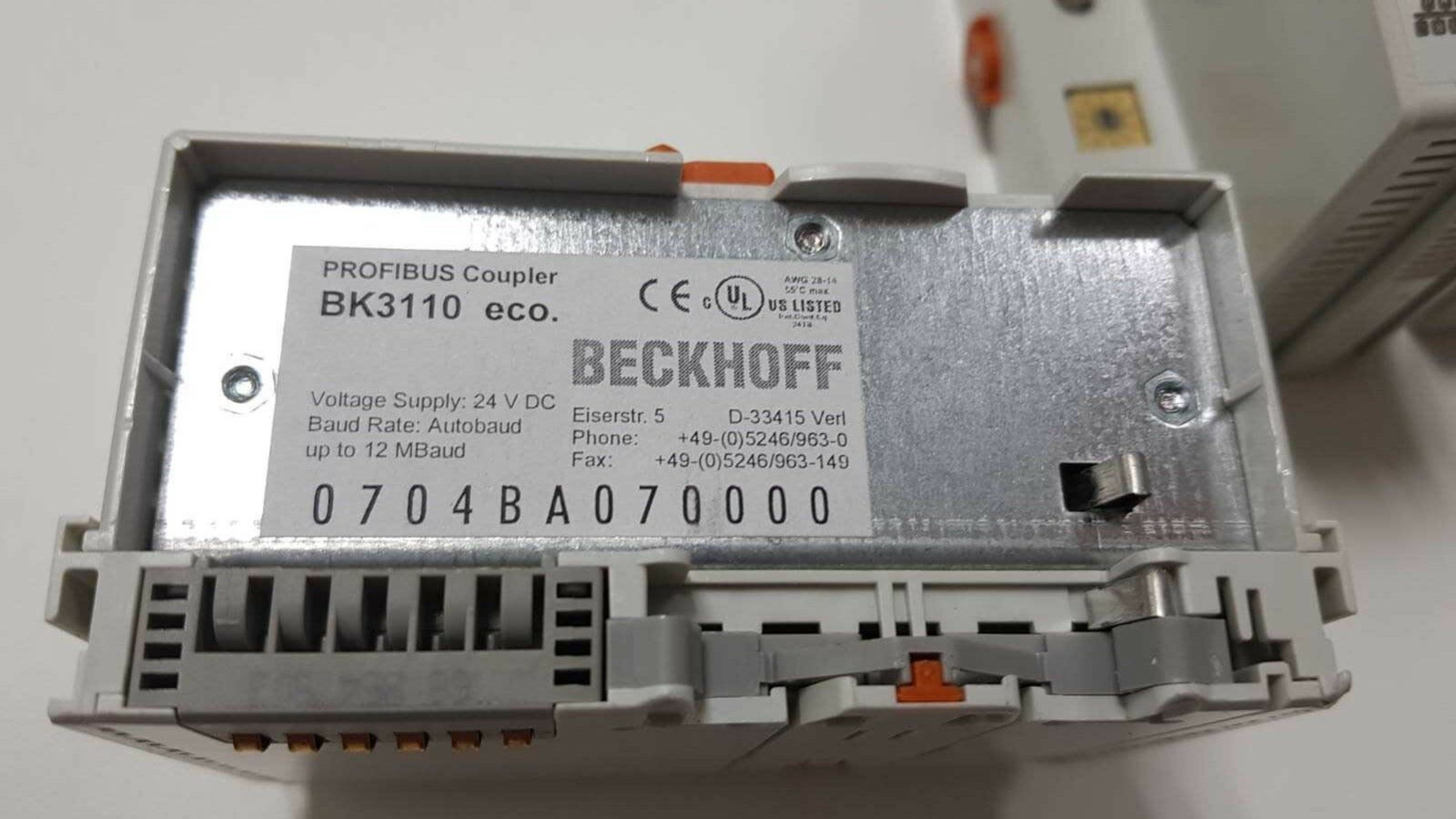 Beckhoff Rs Bk-3110