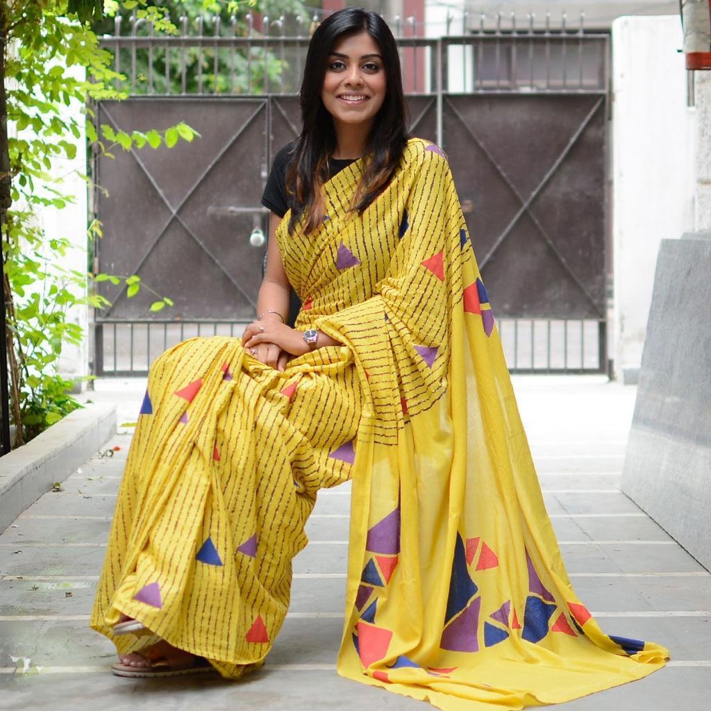 GEORGETTE WITH PRINT SAREE COLLECTION