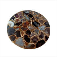 Natural Agate Table Top - Different Sizes | Intricate Carvings, Custom Designs, Premium Natural Quality